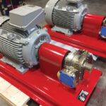 Bronze pump with ATEX electric motor - ARAMCO