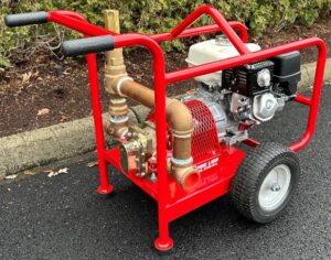 Fire Lion Global Two Handle Wheeled Cart